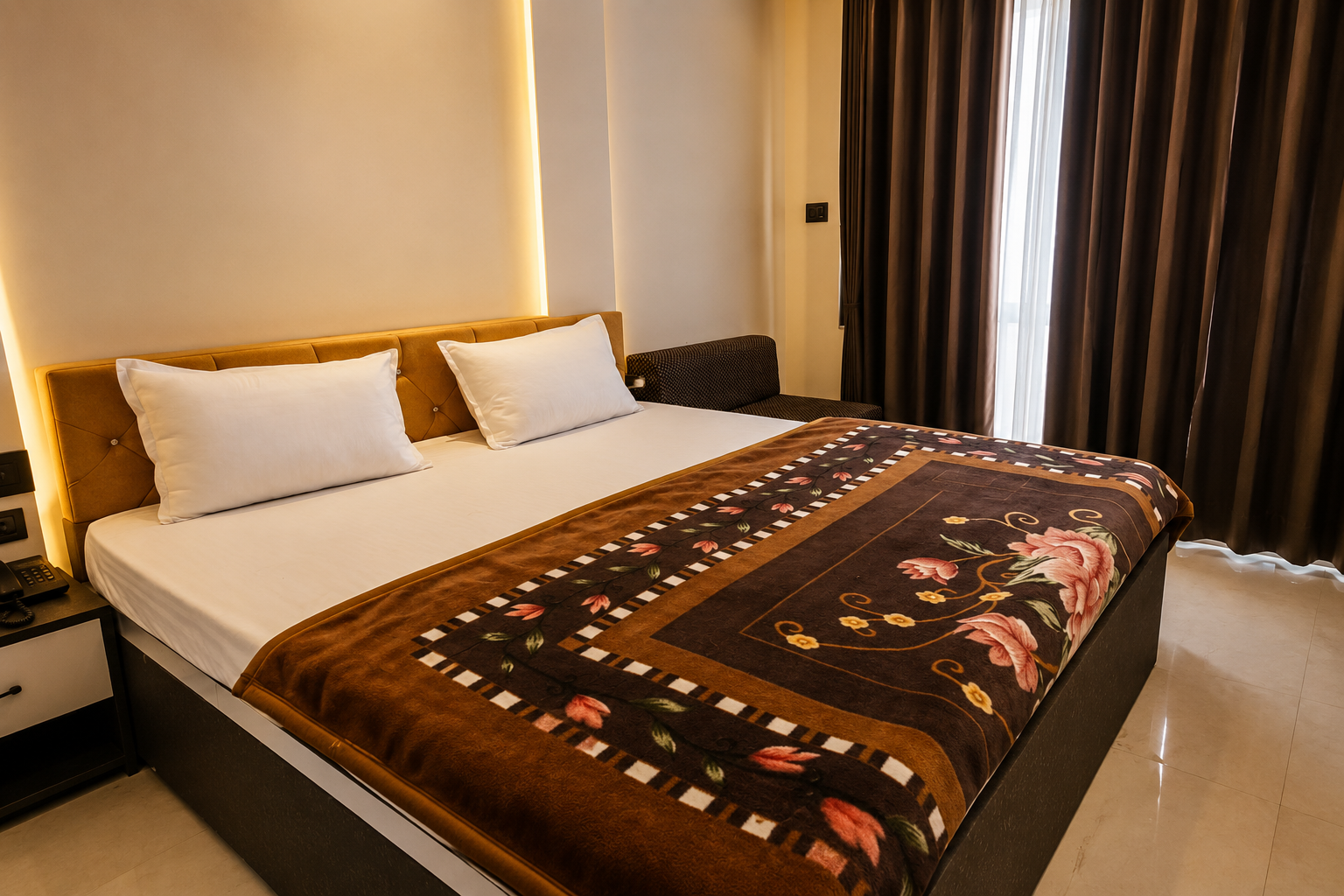 Hotel Mithila Bedroom